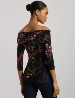 Damen Jerseyshirt Schulterfrei