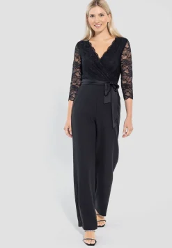 Damen Jumpsuit 3/4-Arm