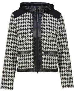 Damen Kapuzenjacke im Chickcheck-Dessin