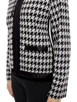 Damen Kapuzenjacke im Chickcheck-Dessin