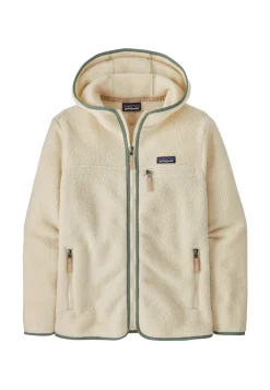 Damen Kapuzenjacke RETRO PILE FLEECE HOODIE