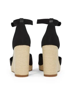 Damen Keilsandaletten FLAG HIGH WEDGE ESPADRILLE CLOSED TOE