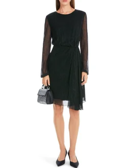 Damen Kleid aus Metallic-Jersey