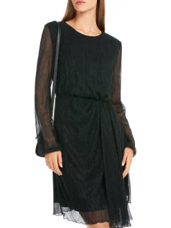 Damen Kleid aus Metallic-Jersey