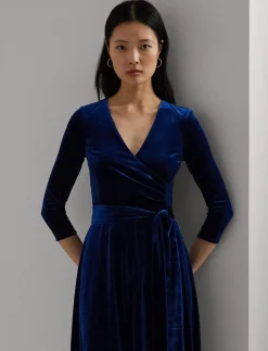 Damen Kleid aus Samt