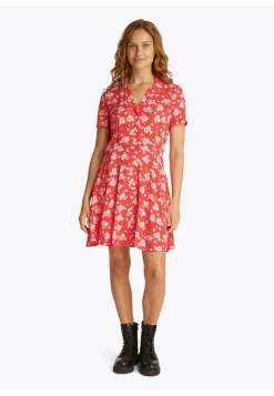 Damen Kleid mit Blumenprint