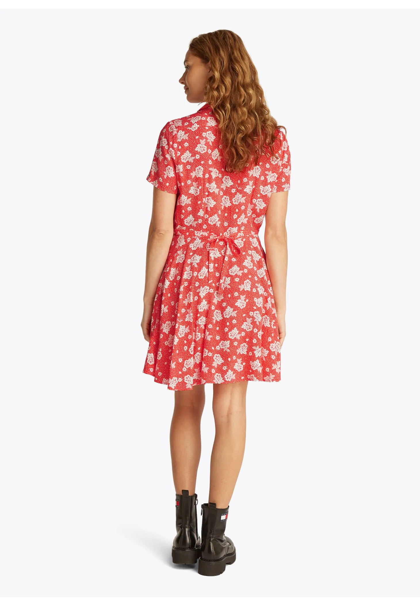 Damen Kleid mit Blumenprint