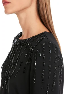 Damen Kleid mit Kristallsteinen