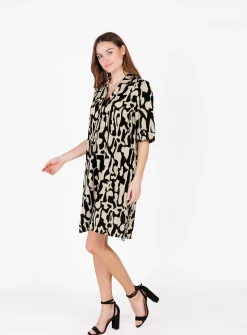 Damen Kleid WD LUISE V-NECK