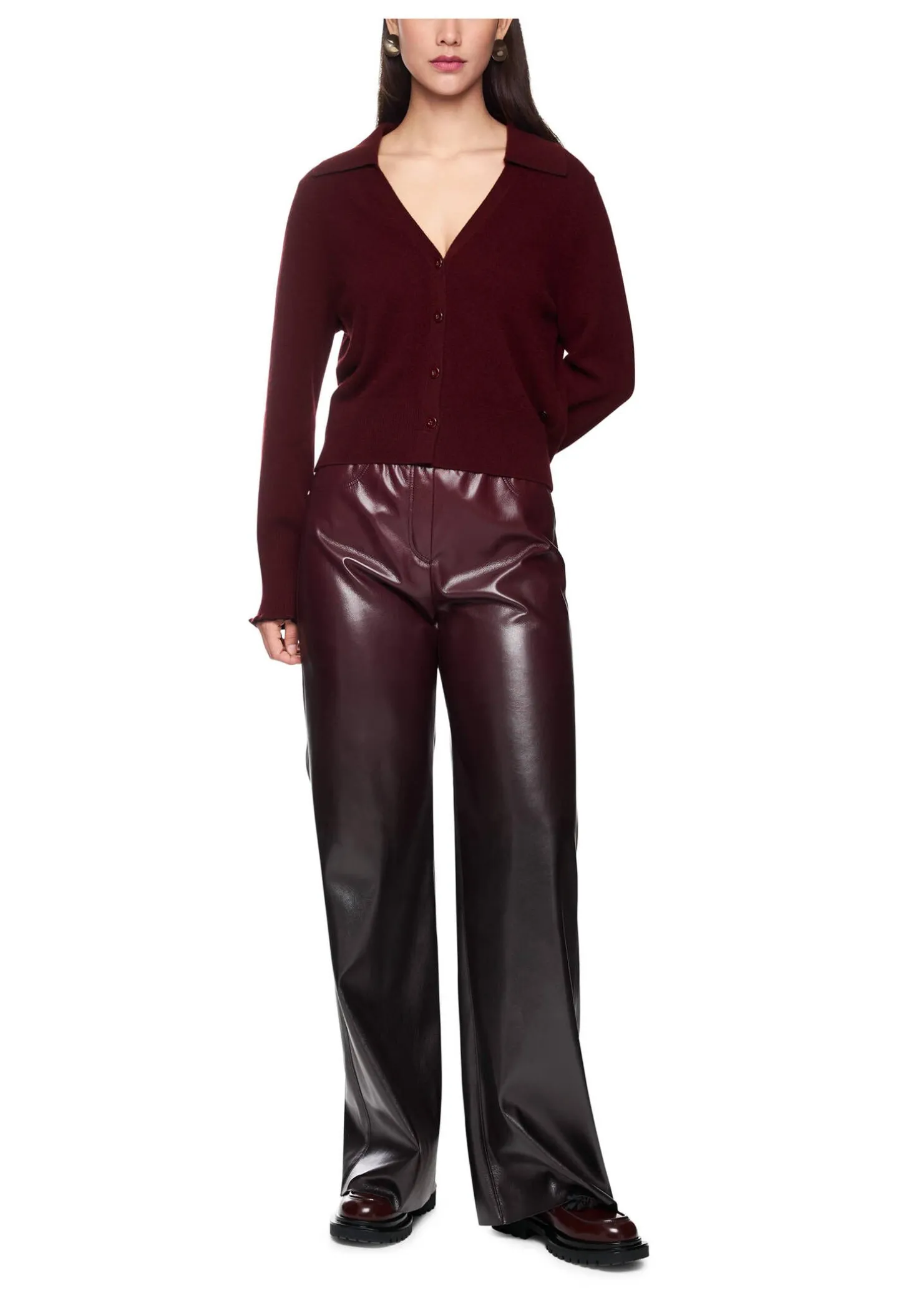 Damen Kunstlederhose WELKOM