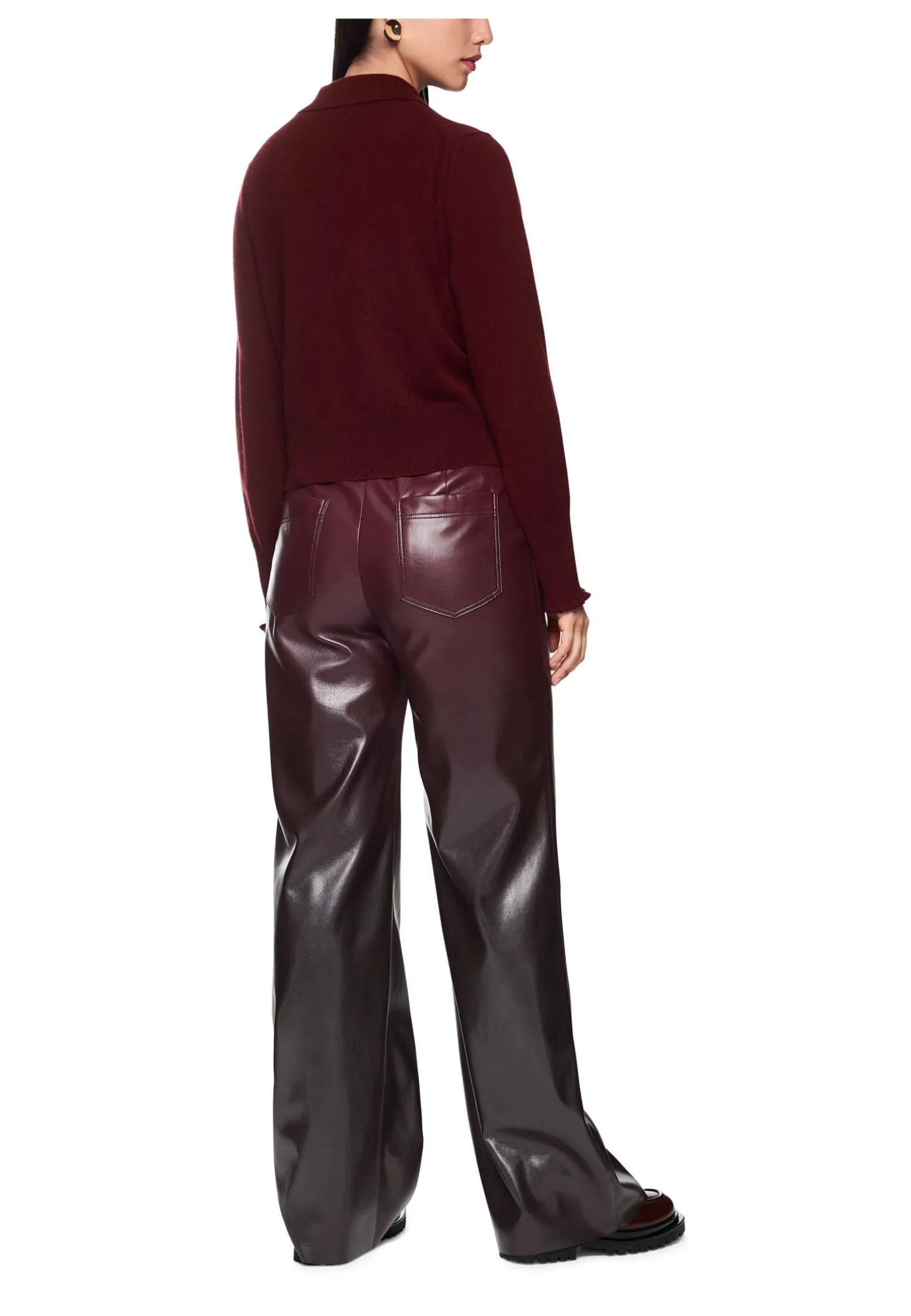 Damen Kunstlederhose WELKOM