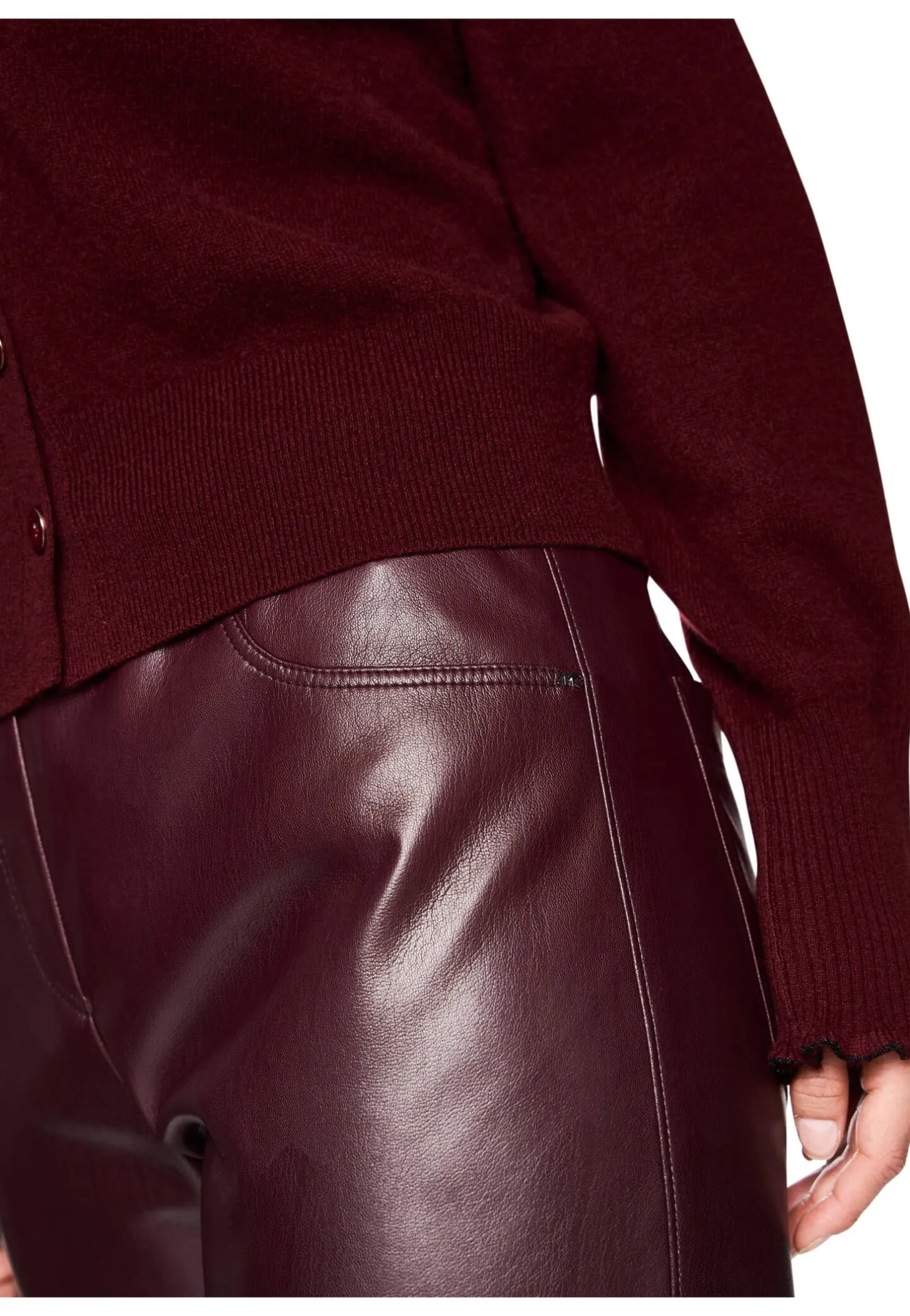 Damen Kunstlederhose WELKOM