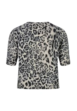 Damen Kurzarmpullover aus Wolle und Kaschmir