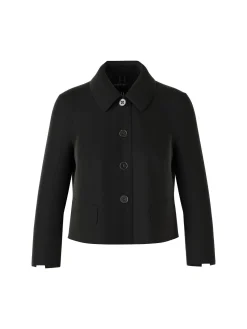 Damen Kurzjacke mit Ärmelschlitzen