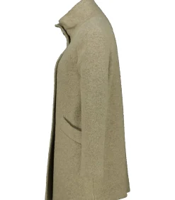 Damen Kurzmantel mit Wolle