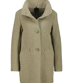 Damen Kurzmantel mit Wolle