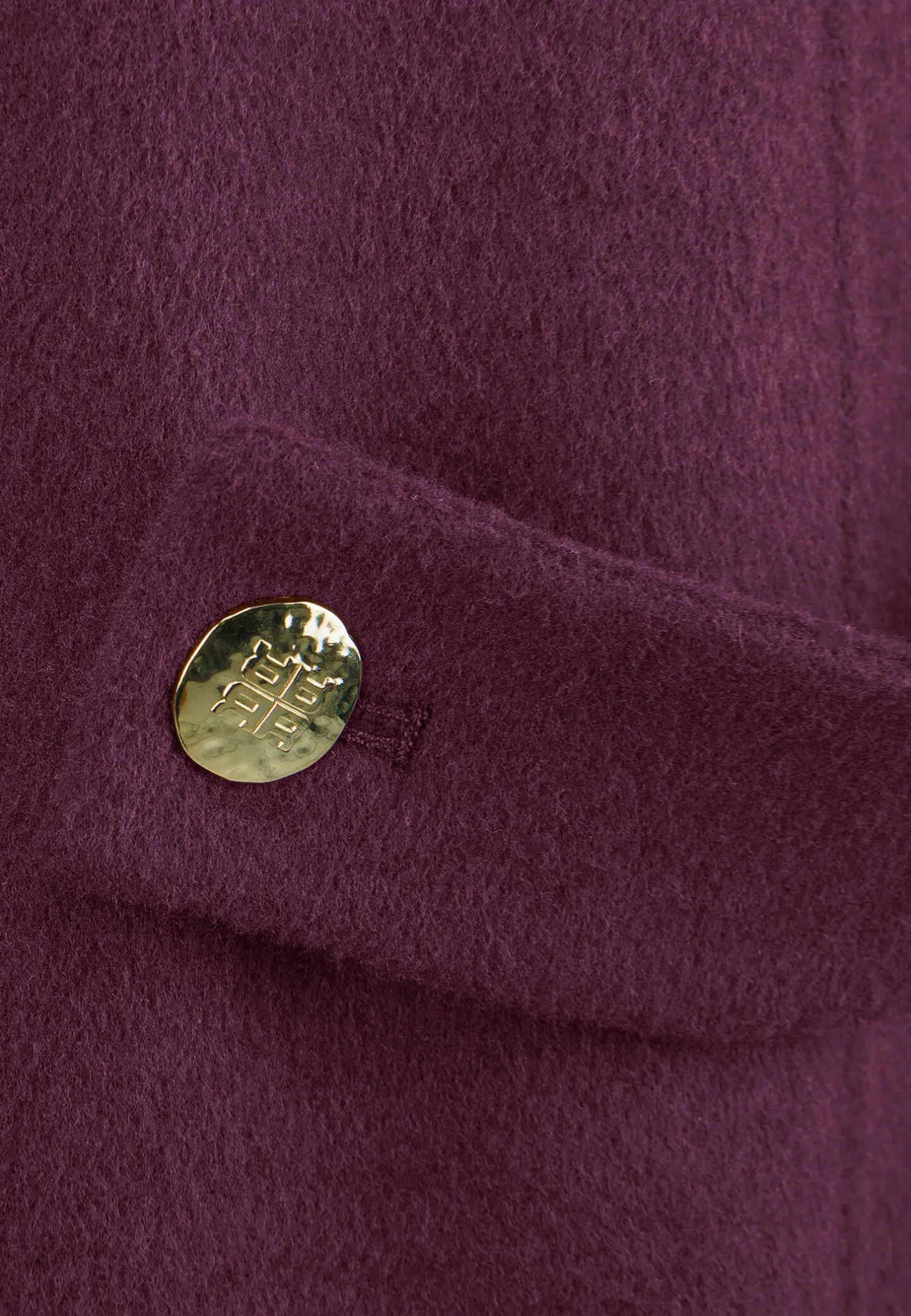 Damen Kurzmantel mit Wolle