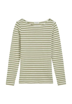 Damen Langarmshirt aus Baumwolle