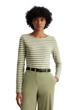 Damen Langarmshirt aus Baumwolle