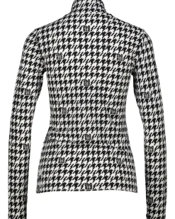 Damen Langarmshirt im Chickcheck-Dessin