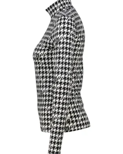 Damen Langarmshirt im Chickcheck-Dessin