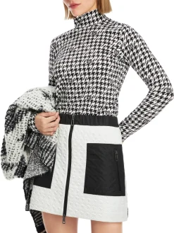 Damen Langarmshirt im Chickcheck-Dessin