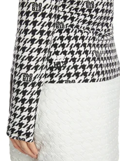 Damen Langarmshirt im Chickcheck-Dessin