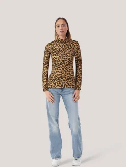 Damen Langarmshirt mit Rollkragen