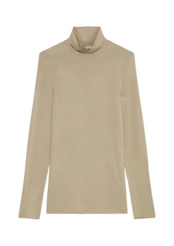 Damen Langarmshirt mit Rollkragen