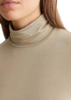 Damen Langarmshirt mit Rollkragen