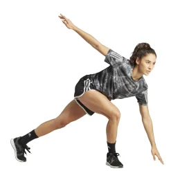 Damen Laufshirt OWN THE RUN ALLOVER PRINT TEE