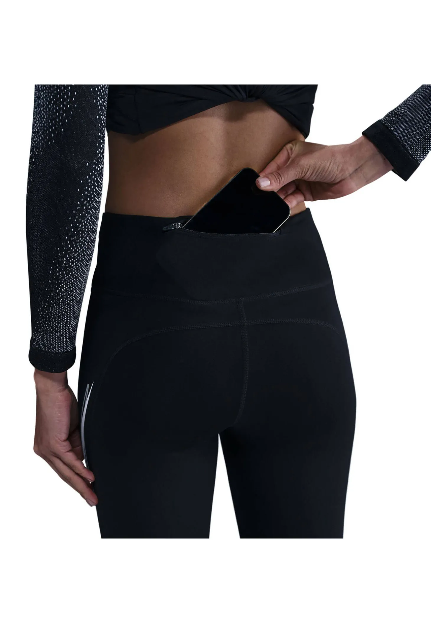 Damen Lauftights DF FAST MR 7/8 TIGHT