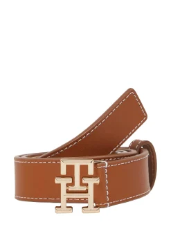 Damen Ledergürtel mit TH-Monogramm