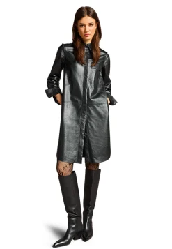 Damen Lederkleid aus Lammnappa