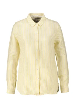 Damen Leinenbluse MARINE Relaxed Fit