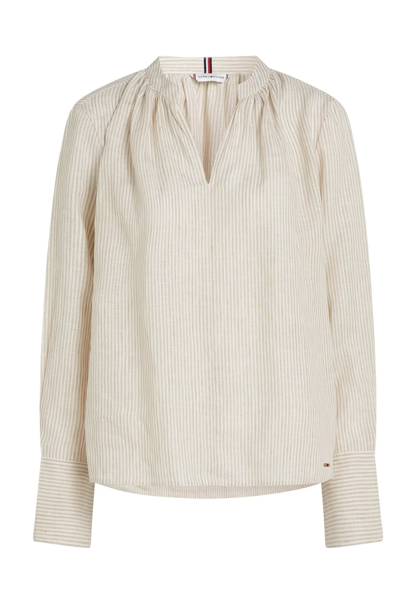 Damen Leinenbluse Relaxed Fit