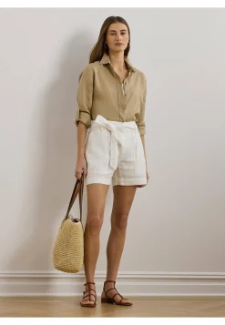 Damen Leinenshorts