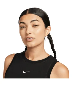 Damen Lifestyle - Textilien - Tanktops Essential Rib Crop Tanktop Damen