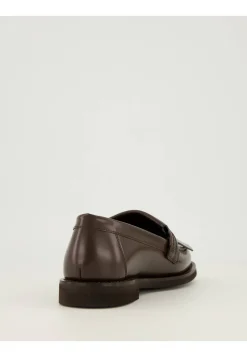 Damen Loafer aus Leder mit Monili-Besatz