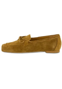 Damen Loafer aus Veloursleder