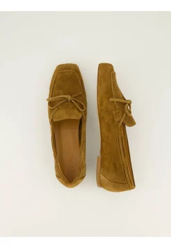 Damen Loafer aus Veloursleder