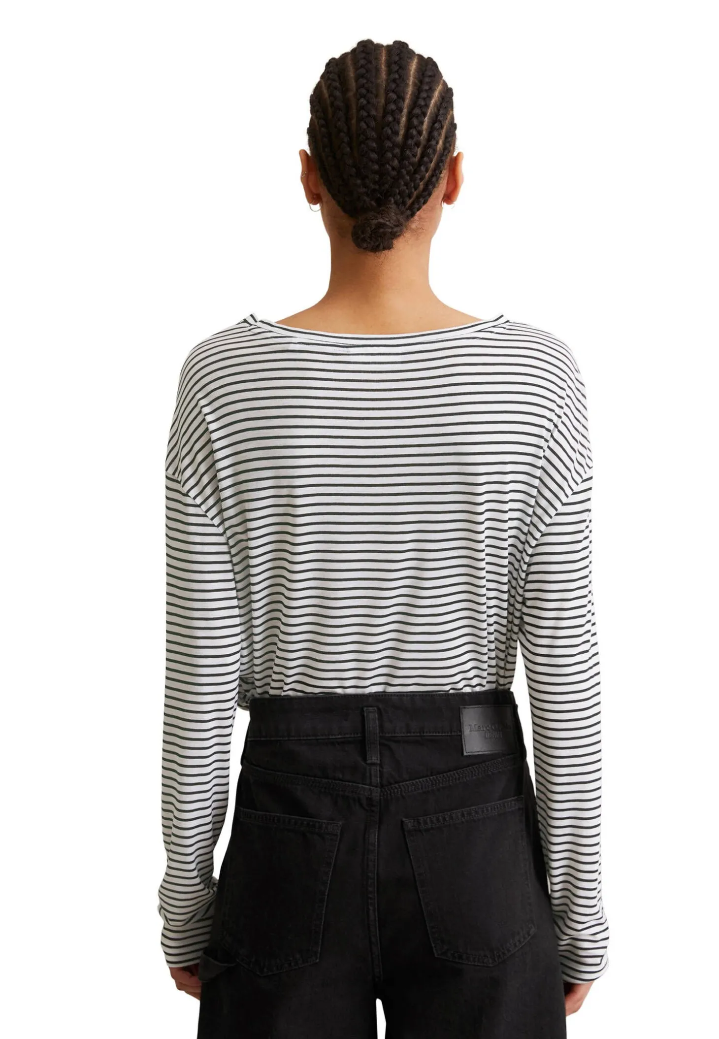 Damen Longsleeve aus Viskose Regular Fit