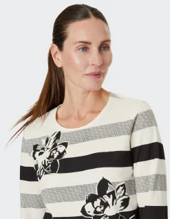 Damen Longsleeve MINNA 3/4-Arm