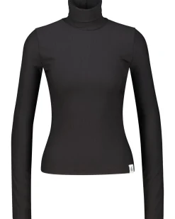 Damen Longsleeve mit Rollkragen
