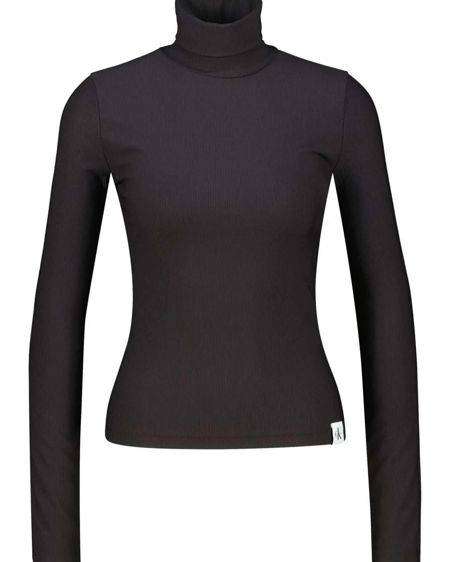Damen Longsleeve mit Rollkragen
