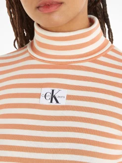 Damen Longsleeve mit Rollkragen