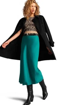 Damen Mantel aus Wollmix