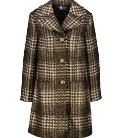 Damen Mantel mit Schurwolle