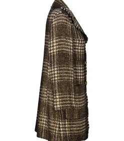 Damen Mantel mit Schurwolle