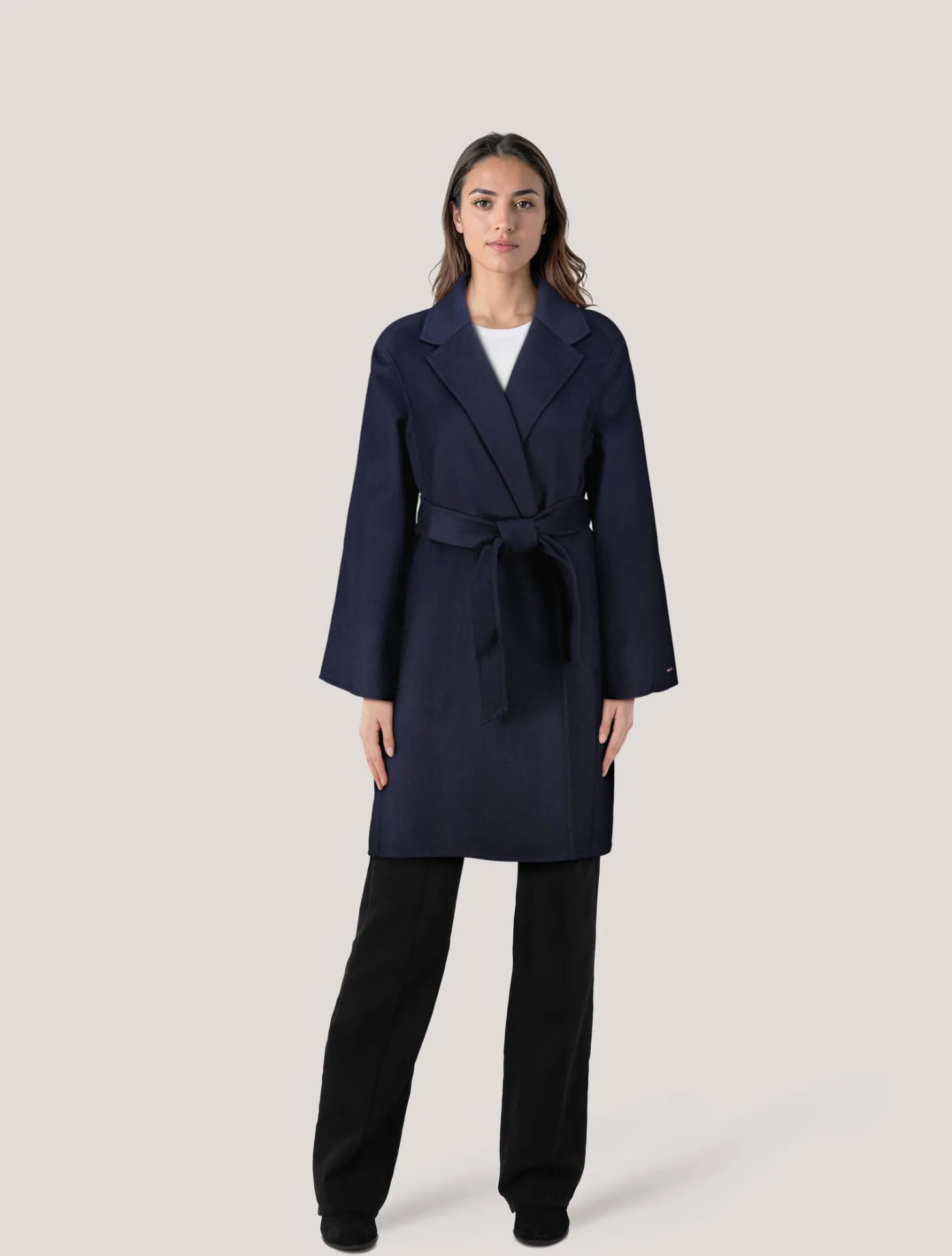 Damen Mantel mit Wolle